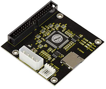 KALEA-INFORMATIQUE Adaptateur Convertisseur IDE 3.5 40 pins vers MicroSD MicroSDHC MicroSDXC ou Carte TF. Chipset KTC FC1307