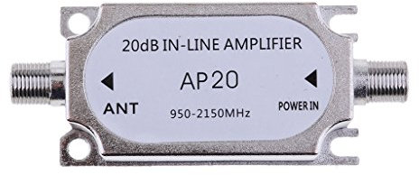 P Prettyia Satellite 20Db Gain Inline Amplifier