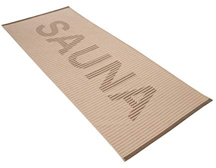 Vossen Damen & Herren Camden Saunatuch Stone 80 x 200 cm