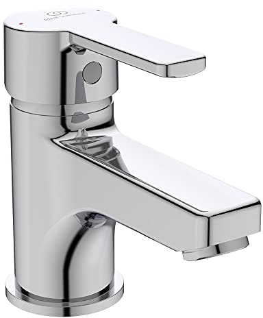 Ideal Standard BC340AA Calista, Mini-Waschtischmischer, Chrom, ohne Abfluss