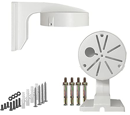 WiTi 4.7 Zoll Anschlusskastenhalterung für Überwachungskamera, Kabel versteckte Box passen Kuppelkameras, Metallfeststoff Pulversprühbeschichtung