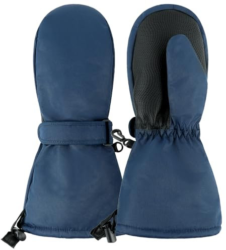 JANGANNSA Baby Gloves Winter Children's Mittens Baby Boy Girl Waterproof Gloves Unisex Outdoor Gloves Ski Gloves 3-4 Years