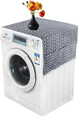 Cubierta Polvo Lavadora, Cubierta Antipolvo del Refrigerador, 55x130cm Cubierta de Polvo Superior del Refrigerador, Cubierta Polvo Refrigerador, Para Lavadora, Microondas, Refrigerador de una Puerta