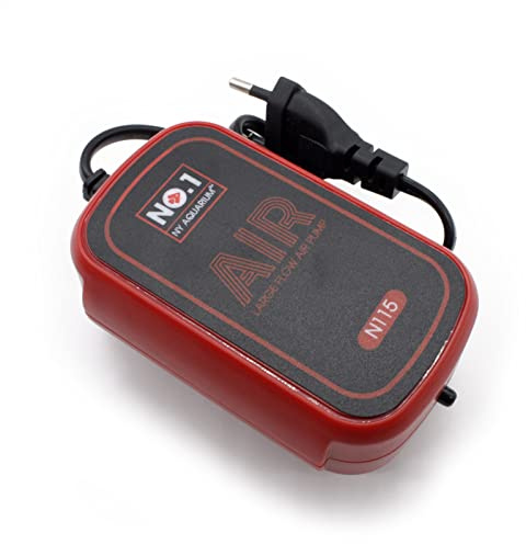 NO1 NY AIR Aquariumpumpe Luftpumpe Ultra-leise 25db Sauerstoffpumpe Membranpumpe Schlauch