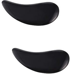 GLEAVI 2stücke Horn Scraping Plate Für Gesicht Und Körper Horn Gua Massage Tool Schmerzlinderung Und Hautpflege Für Professionelle Und Persönliche Anwendungen