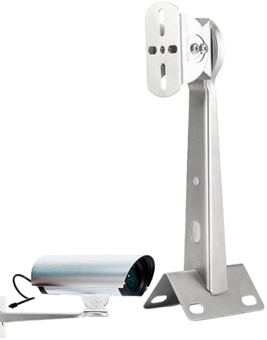 Soporte de montaje para cámara de seguridad – Soporte de montaje de esquina para cámara de vigilancia, soporte ajustable para interiores y exteriores, soporte de montaje para sistemas de