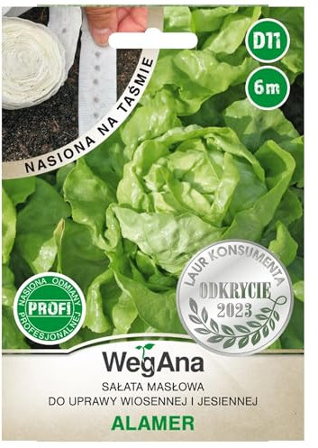 WegAna lattuga burro nastro di semi Alamer 6m semi, semi di ortaggi semi di propagazione per serra giardino lattuga