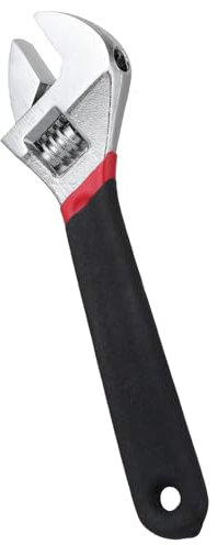 JIYIN Verstellbarer Schraubenschlüssel, 6 Zoll/150MM Rollgabelschlüssel Maulschlüssel Gabelschlüssel Einmaulschlüssel Max. 20 mm Maulweite Adjustable Wrench für Hausreparatur Klempnerarbeiten