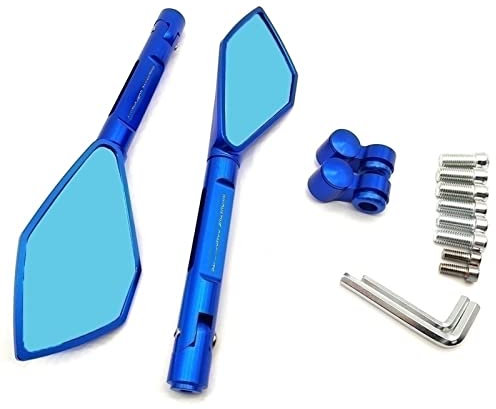 FIXARE Motorradspiegel Für B&M&W F800GS F800GT R1200GS F 800 GS Adventure CNC Aluminium Motorrad Lenker Rückspiegel Blau Dekoration