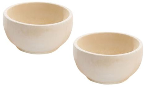 SHINEOFI 2pezzi Ciotole Piccole Ciotole Per Decorazioni e Giocattoli Creativi Per Microlandschaft e Artigianali