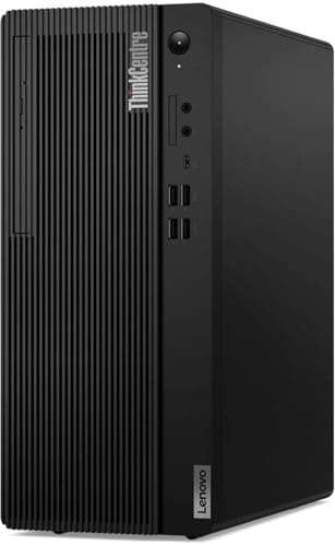 Lenovo Ordinateur de bureau ThinkCentre M70t Tower, processeur Core i5-10400F, mémoire RAM 16 Go, disque SSD 512 Go, carte vidéo Radeon W5100, Win 11 Pro (reconditionné)