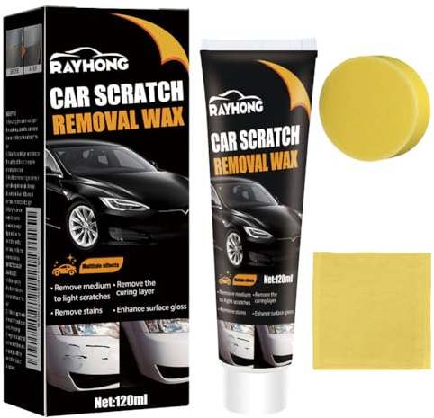 Scratch Remover de voiture, Efface Rayure Voiture, Efface Rayure Profonde Voiture, Modèle Crème de réparation de Rayures de Voiture, Efface Rayures Anti-Rayures Pâte Réparation