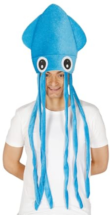 Guirca Chapeau Pieuvre Bleue GUI13350 Fiestas