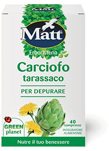 Matt Carciofo Tarassaco per Depurare, 40 Compresse, 28.8g