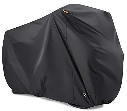 Beeway Bike Cover for 2 Bikes, 190T Nylon Waterproof Bicycle Cover Anti Dust Rain UV Protection for Mountain Bike/Road Bike with Lock-holes Storage Bag