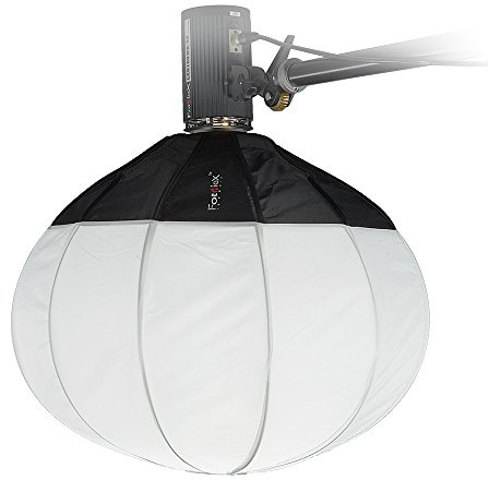 Fotodiox lanterna Softbox 26 in (65 CM) Globe – Globe Softbox pieghevole con Elinchrom Speedring per Elinchrom e compatibili