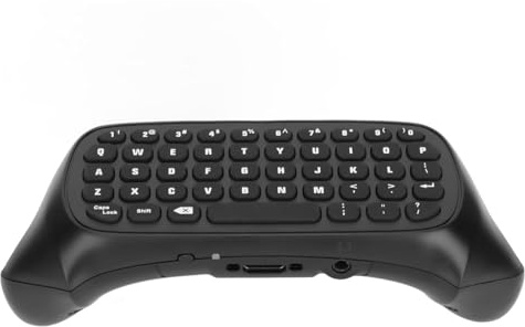 Controller-Tastatur für Series, TYX-586 Wireless Gaming Chatpad Keypad mit Sound und Headset-Anschluss für Series S One One S(Schwarz)
