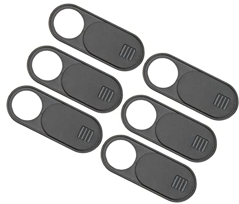 Webcam Slide Blocker Ersättning för Tesla Model 3 Y, 6PCS Car Thin Camera Slide Cover Interiör Kabin Kamera Blocker Webcam Blocker
