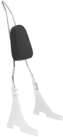 GRFIT Fahrrad-Hecktasche Motorrad Abnehmbare Sissy Bar Hinten Passagier Rückenlehne Kissen Pad Für Harley Für Sportster XL 883 1200 XLH883 XLH1200