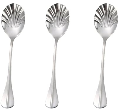 ABOOFAN 3pièces Cuillères À Café Acier Inoxydable Avec Design Lot De Cuillères Longues Pour Mélanger Boissons Cocktails Et Desserts