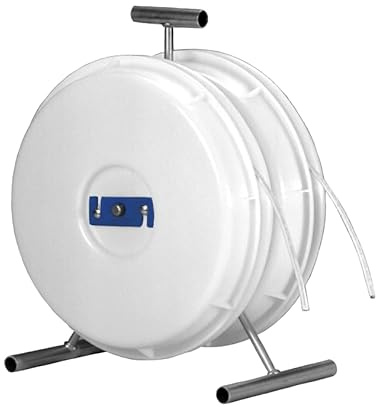 Wire Wheel® Model 415D wire dispenser has 2 wheels that hold 250' rolls of NM Cable. This is the ORIGINAL- MADE IN THE USA!