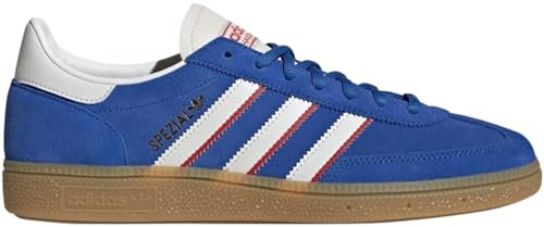 adidas Originals Handball Spezial Schuh, Silber, gebrochenes Weiß, Beige, (Wonder Silver/Off White/Gum), 7 Women/6 Men