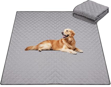 Wiederverwendbare Trainingsunterlage für Hunde, 165 x 122cm, Grau