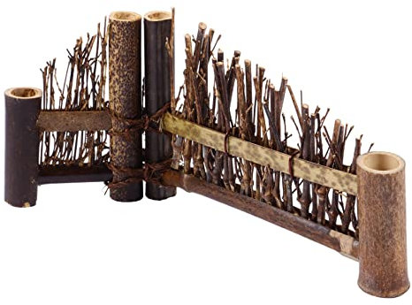 GALPADA Handgefertigte Miniatur -zaun Dekoration Im Japanischen Stil Für - Tischdeko Details Und Hochwertige Verarbeitung Für Pflanzenarrangements
