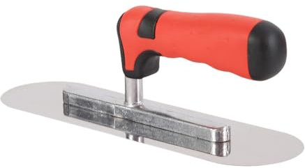 Harilla Cazzuola manuale per intonaco e finitura in cemento per pavimentazione, 75x255x95cm