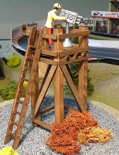 Generisch Slotcar Rennbahn-Dekoration HOCHSTAND in 1:32 aus Holz