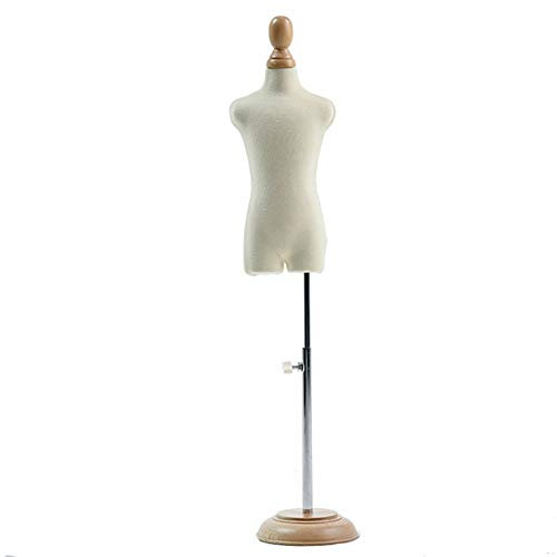 Mannequin-Schneiderpuppe, Torso, kleine Schneiderpuppe, Puppen-Schneiderpuppe, Schaufensterpuppe, Schneiderpuppen, höhenverstellbar, Dekoration, Puppenhaus-Zubehör
