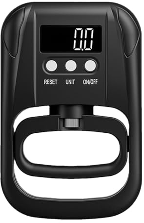 Grip Tester Digital - Electronic Dinamometro Strength | Esercizio a mano 265 Lb/120 kg | Dispositivo di rafforzamento ' in potente per studenti adulti test di