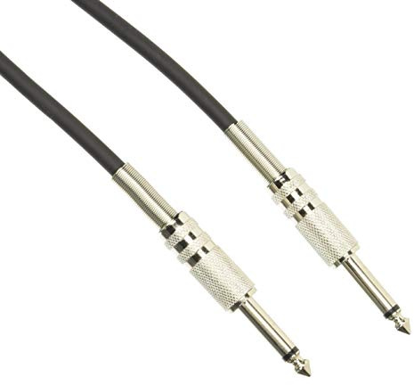 Stagg 1,5m S-Serie, Telefonstecker/Telefonstecker, Standard-Instrumentenkabel