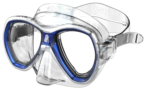 SEAC Elba, Maske für Jugendliche und Erwachsene mit kleinem Gesicht, ideal zum Schnorcheln