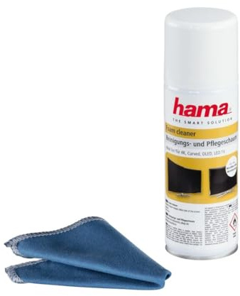 Hama Reinigungs- und Pflegeschaum 200 ml mit Tuch