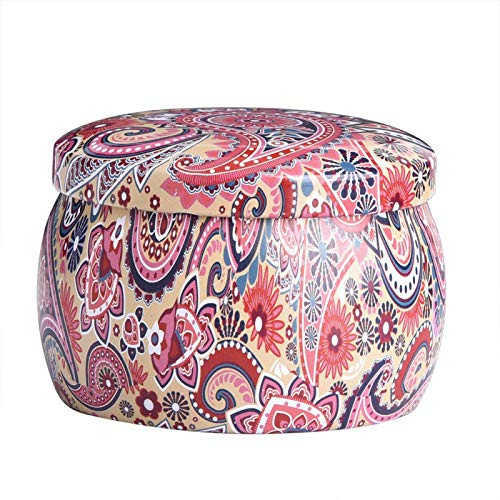 Tyenaza 5 * 7,5CM Boîtes Colorées 40G, Boîtes de Sucre Boîtes de Thé en Métal, Boîte-Cadeau Boîte à Bijoux, Boîtes Colorées de Rangement Rond (D)