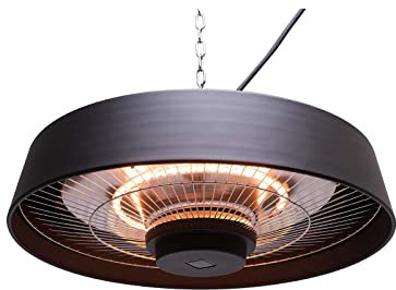 KEKAI Calefactor Infrarrojos halogeno Techo Top Design 2000W c/Mando Marca