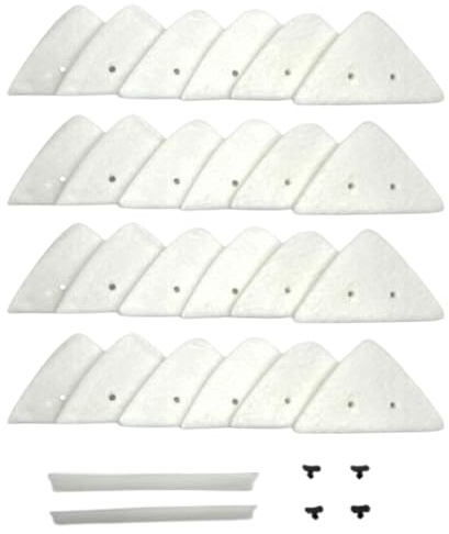 Adjustable Magnetic Window Cleaner Tool Replacement Kit, Double-Sided Window Cleaning Tool for High Outside Windows and Apartments (Kit)