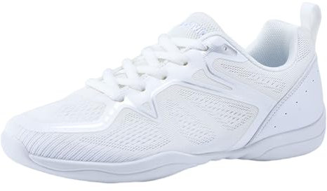 Cheerleader Schuhe,Cheerleading Schuhe,Cheer Schuhe,Damen Cheerleading Schuhe,Feuchtigkeitstransport,Mit StoßDäMpfung,Ohne Verformung,FüR Cheerleading,FußBallbaby,Gymnastik,Volleyball,KunstprüFungen
