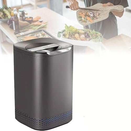 LSBHPPD Compost Bin Kitchen,Electric Kitchen Waste Composter,2.5l Capacity Smart Waste Kitchen Composter,Compost Machine Odorless for Countertop,Counter,Indoor,Food Cycler Composter