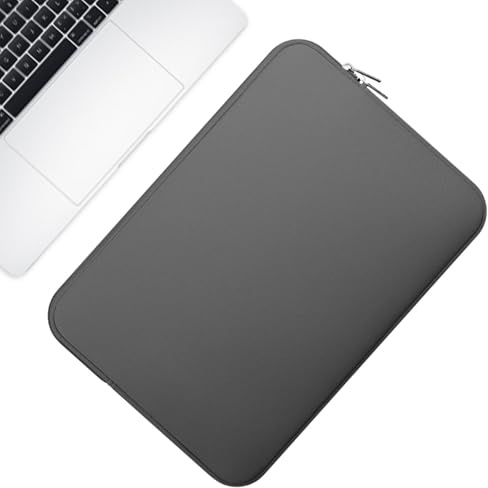 Custodia per computer portatile, antiurto, resistente all'acqua e leggera, Ultrabook Notebook Bag Case per 11-15 pollici, disponibile, grigio, Se référer au descriptif