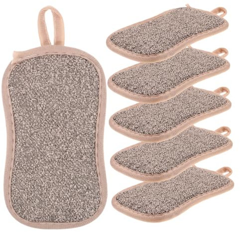 Esponjas de Limpieza de Cocina 6 Piezas de Esponja Doble Cara