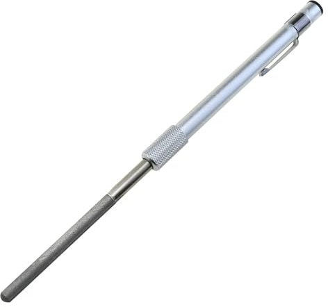 LUORNG Silver Diamond Glass Repair File Metal Diamond Grit Tools Diamond Sharpener Ideal for Routine Home Maintenance