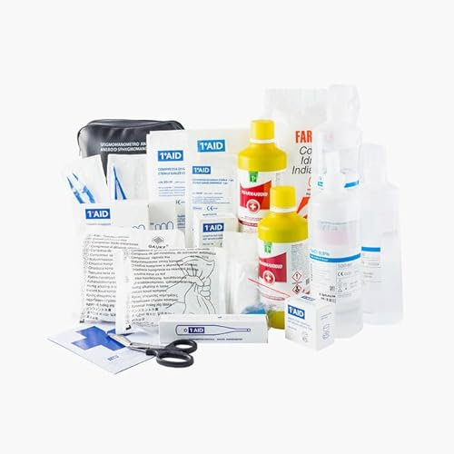 Rocard ® | Kit Di Reintegro Cassette Pronto Soccorso Allegato 1 | Art. 205 Pr big 005 Allegato 1 gruppo ab Senza sfigmomanometro |