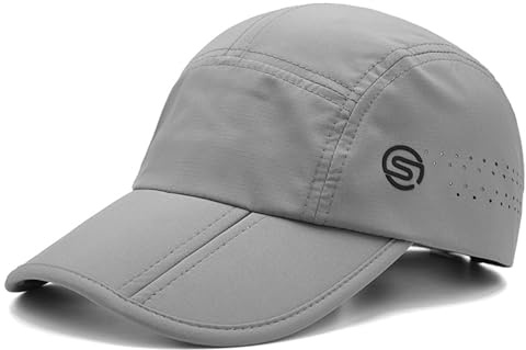 AYPOW 3 Pannelli Pieghevole & Resistente all'Acqua Cappello da Baseball, Berretto da Baseball Traspirante ad Asciugatura Rapida per Uomo Donne, Regolabile Leggero Sport all'Aria Aperta Cappello
