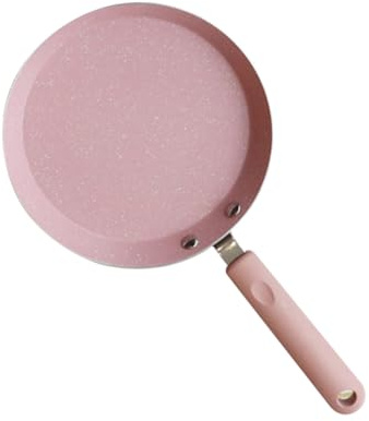 BESTOYARD Sartén de Aluminio y Rápida Conducción de Calor Antiadherente Fácil Volteo Base Plana para Panqueques y Tortillas Adecuado para Cocina y Restaurante