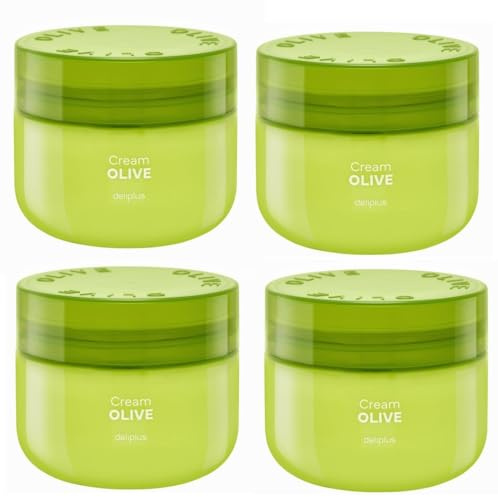 Oliva Deliplus Körpercreme mit Sheabutter, 4 x 300 ml