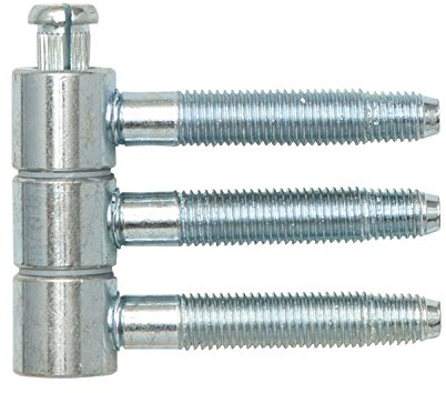 SFS 711379 Steckband 3-tlg. f. gefälzte Holztüren, ø 16 mm, Höhe 46,7 mm, Stahl verzinkt
