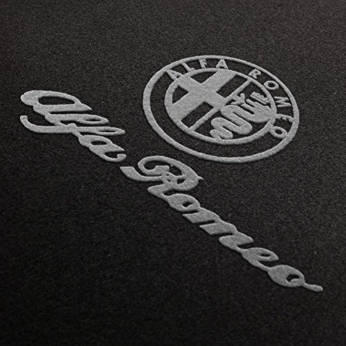 Autoteppich Stylers Fußmatten aus Nadelfilz mit Druck Logo+Schrift Q100_ALFA-L+S-502_Alfa_003