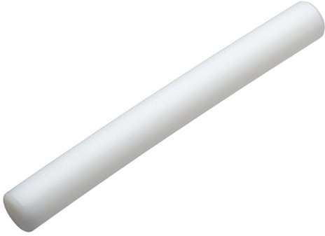 Silicone Bakeware 20-Inch 50 cm Large Polyethylene Non-Stick Fondant Sugarcraft Craft Dough Cake Decorating Rolling Pin, White